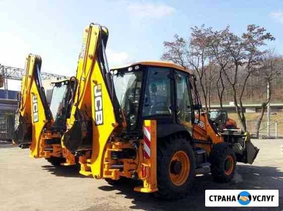 Аренда трактора экскаватора-погрузчика JCB Санкт-Петербург