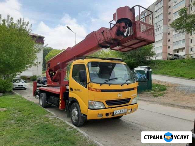 Услуги автовышки 22 м во Владивостоке Владивосток - изображение 1