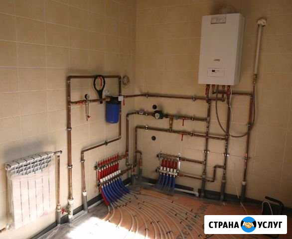 Монтаж теплых полов, котлов, радиаторов Пермь - изображение 1