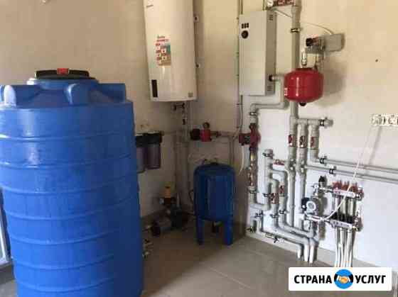 Отопление водоснабжение тёплый пол Новороссийск