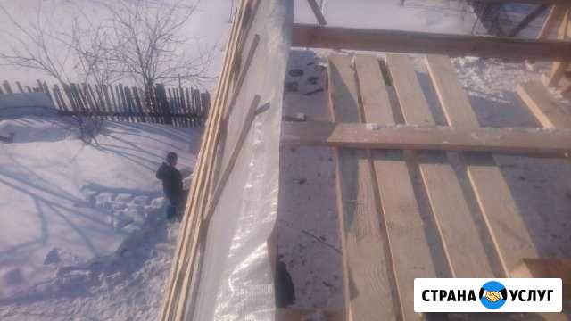 Кровельные работы строительство из бруса Белово - изображение 1