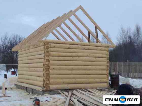 Сруб из бревна Гусь-Хрустальный