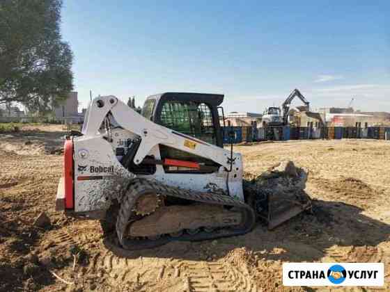 Аренда (услуги) гусеничного погрузчика Bobcat T650 Васильково