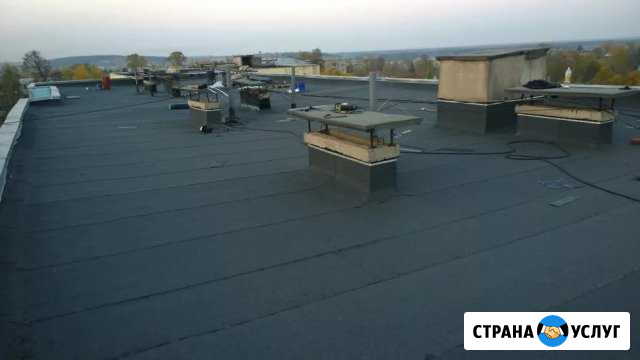 Ремонт мягкой (рулонной) кровли мкд, пром.зданий Ижевск - изображение 1