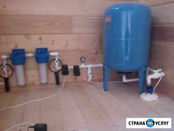 Водоснабжение сантехника отопление канализация Сергиев Посад