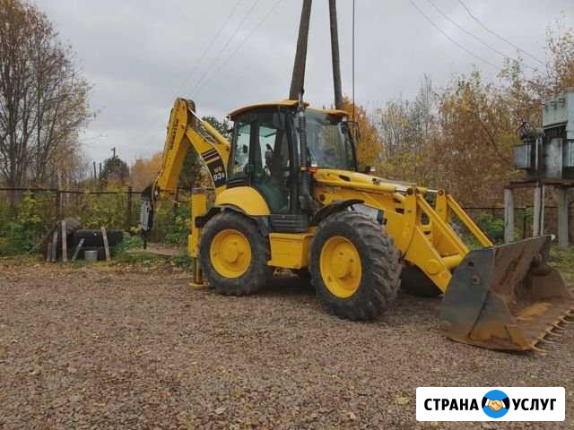 Услуги экскаватор погрузчик Ижевск - изображение 1