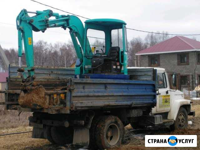 Услуги мини-экскаватора, траншеи Кстово - изображение 1