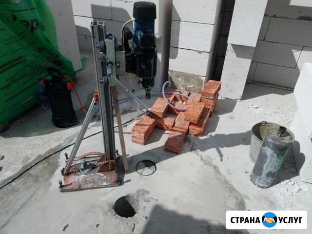 Алмазное бурение бетон,кирпич Ковров - изображение 1
