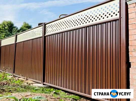 Установка забора всех сложностей Мелеуз - изображение 1