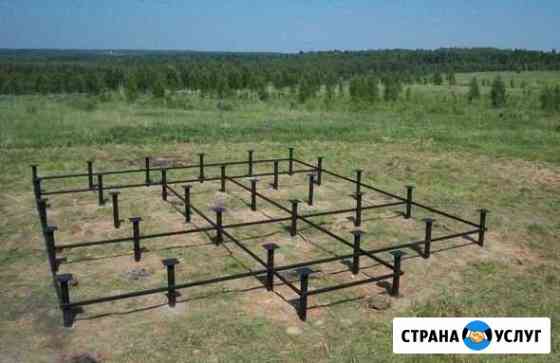 Установка винтовых свай Новокузнецк