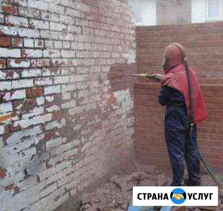 Пескоструйная обработка фасадов + отделка Санкт-Петербург
