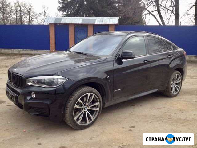 Аренда, Трансфер, Свадьбы BMW X6 с водителем Рязань - изображение 1