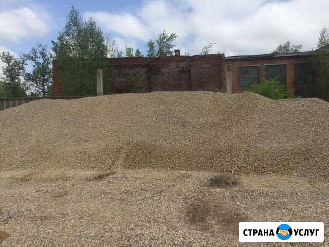 Песок щебень чернозем грунд Глебовский - изображение 1