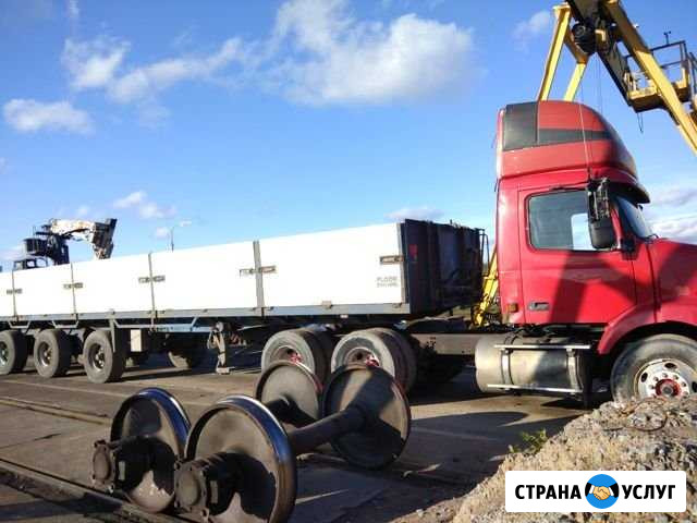 Шаланда с манипулятором спб и ло Колпино - изображение 1