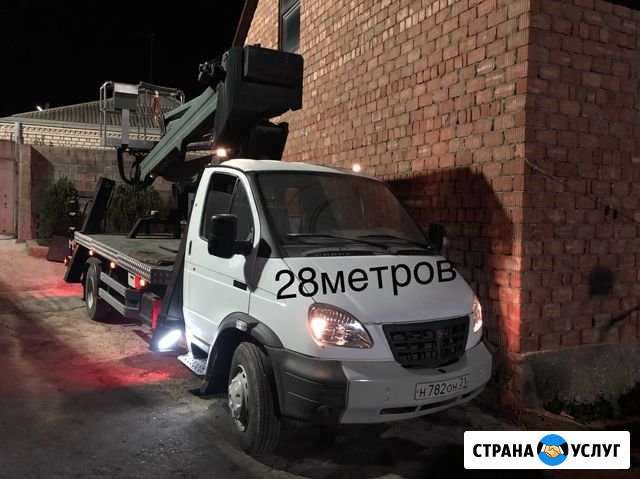 Автовышка услуги,аренда 28 метров Махачкала - изображение 1