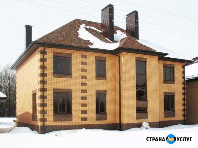 Дома из кирпича цвета Солома Азов - изображение 1