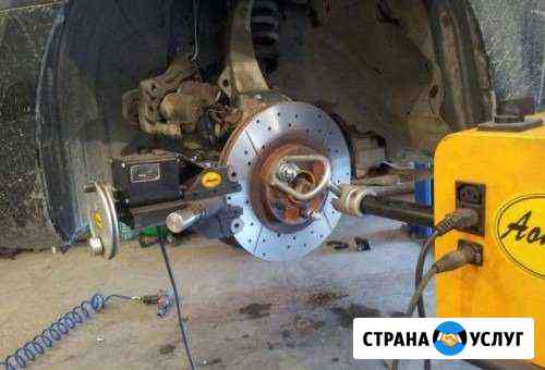 Проточка тормозных дисков без снятия с авто Грозный