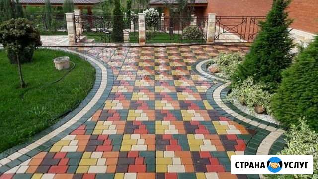 Кладка тротуарной плитки Саратов - изображение 1
