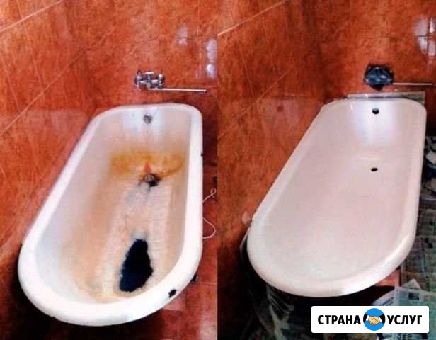 Реставрация ванн жидким акрилом Комсомольск-на-Амуре - изображение 1