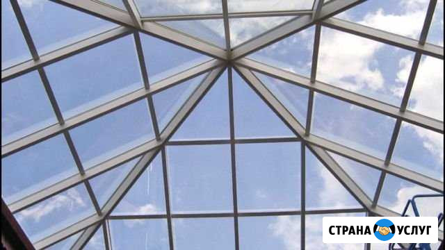 Стеклянная кровля Краснодар - изображение 1