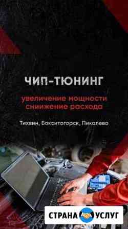 Чип тюнинг в Тихвине, Бокситогорске, Пикалёво Тихвин