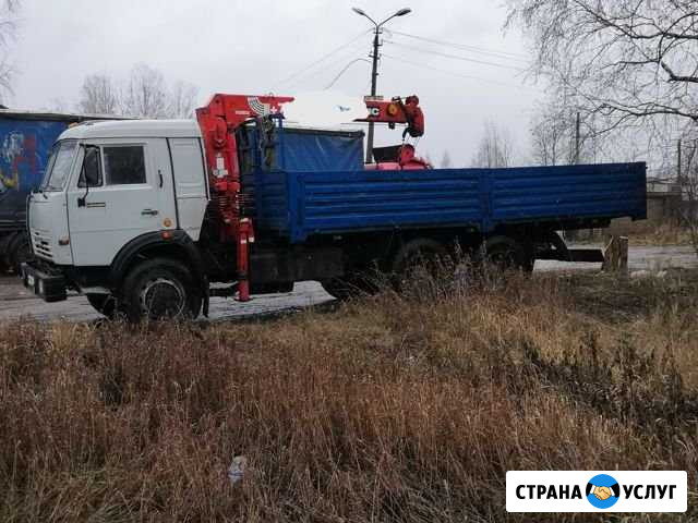 Услуги крана-манипулятора Боровичи - изображение 1