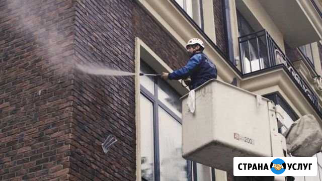 Мойка фасадов зданий Саратов - изображение 1