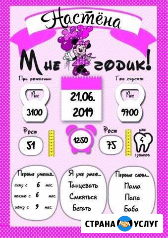 Метрики для малышей Белогорск - изображение 1