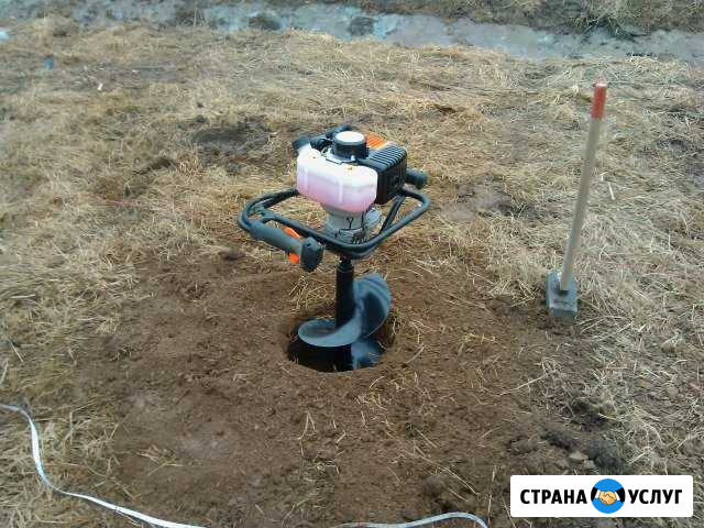 Бурение мотобуром и сварочные работы.Заборы Нижний Тагил - изображение 1