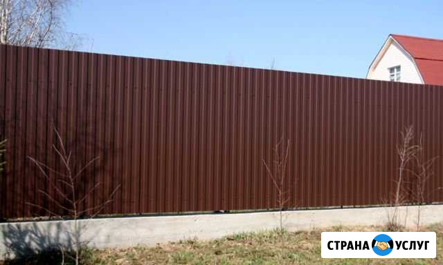 Заборы, Установка заборов Тольятти - изображение 1