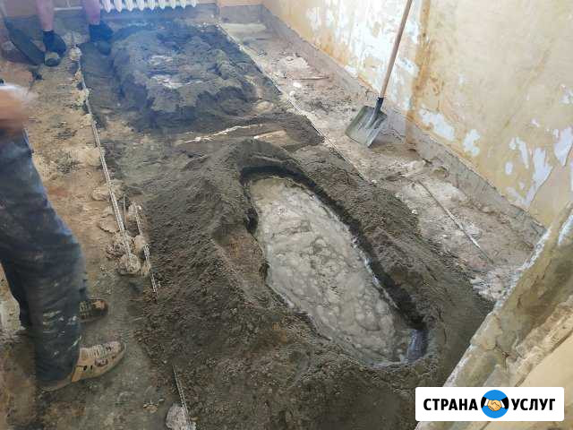 Цементная стяжка пола цена. Выравнивание пола Астрахань - изображение 1