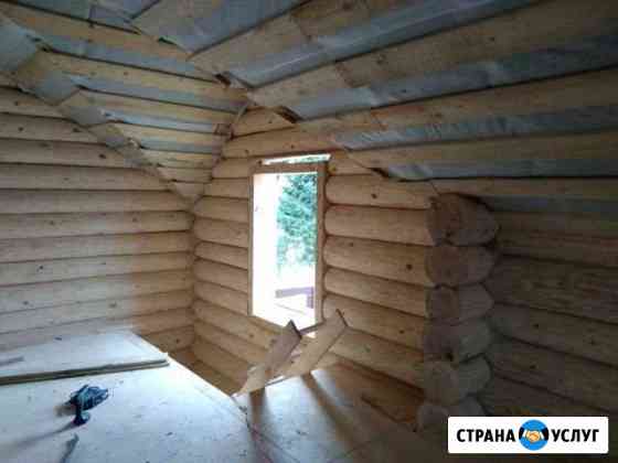Отделка деревянных домов и бань Красногорск