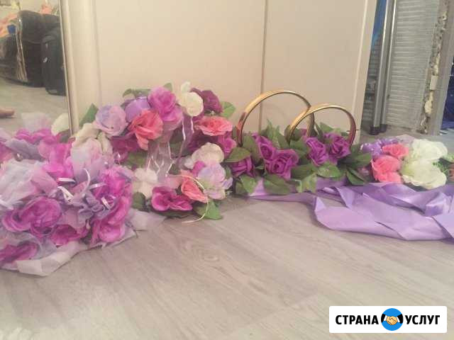 Свадебное украшение на машину Челябинск - изображение 1