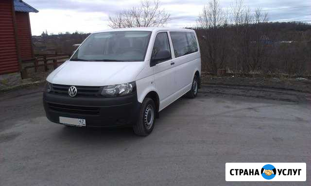 Перевозки. 7 пассажиров VW T5 Caravelle Волхов - изображение 1