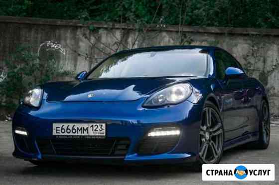 Аренда Porsche Panamera 4S / прокат машин Адлер Сочи
