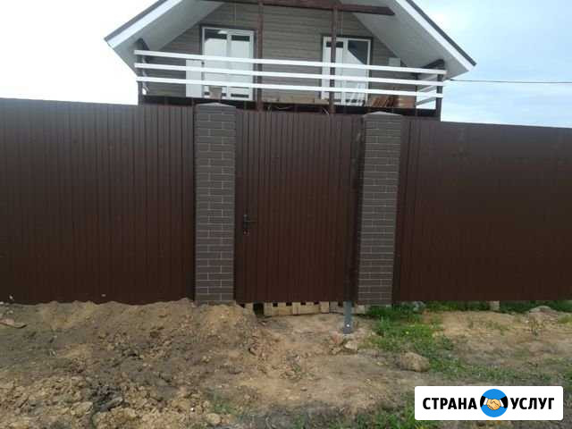 Ворота откатные, распашные и другие металлоконстру Вологда - изображение 1