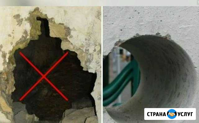 Алмазное сверление бурение отверстий Липецк - изображение 1