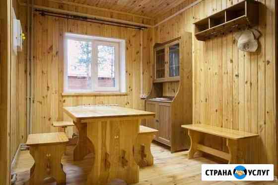 Строительство и отделка бань, столярные работы Самара