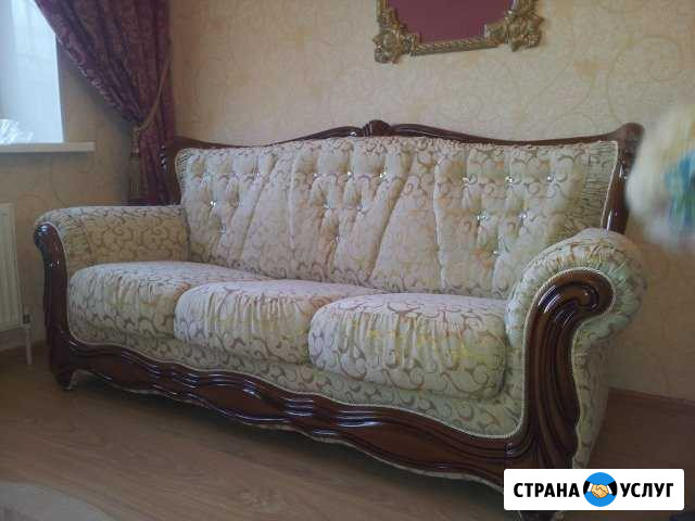 Перетяжка мягкой мебели в нижнекамске Нижнекамск - изображение 1
