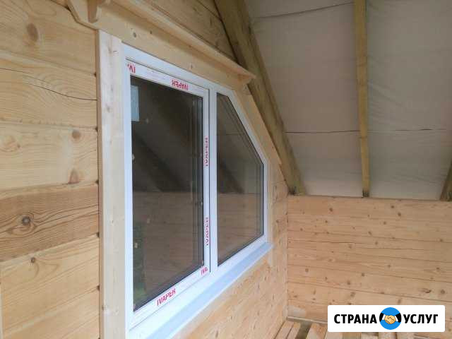 Установка пластиковых окон в деревянный дом Петрозаводск - изображение 1