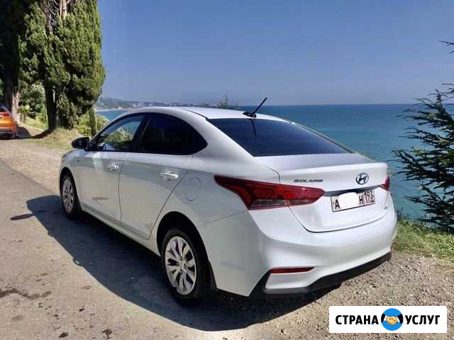 Аренда/Прокат Hyundai Solaris(Сочи-Адлер-кп) Сочи - изображение 1