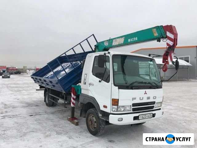 Кран-борт Самопогрузчик Воровайка Омск - изображение 1