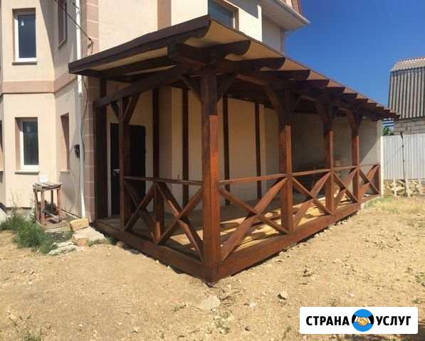 Строительство домов, беседок, террас, бань Севастополь - изображение 1