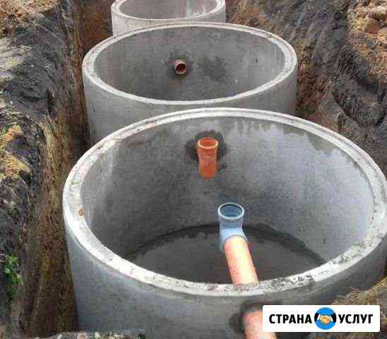 Копка/канализации/шамбо/септика/погребов/траншеи Уфа