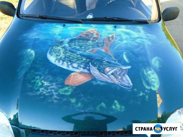 Автомобильная аэрография Углич - изображение 1
