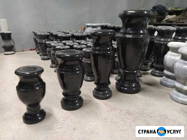 Вазы гранитные и мраморные. Оптом Екатеринбург - изображение 1
