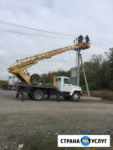 Услуги автовышки 18м Новочеркасск - изображение 1