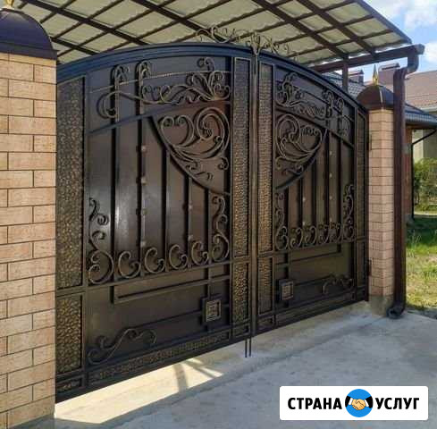 Изготовление кованых ворот, заборов, перил Майкоп - изображение 1