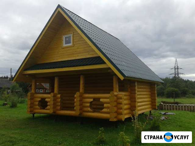 Рублю срубы бань,домов,беседок Спирово - изображение 1