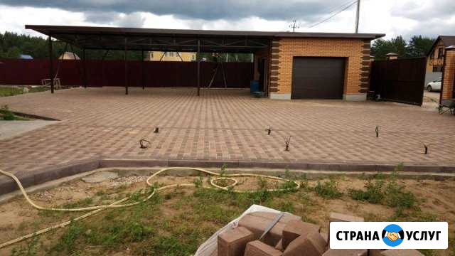 Укладка тротуарной плитки Калуга - изображение 1